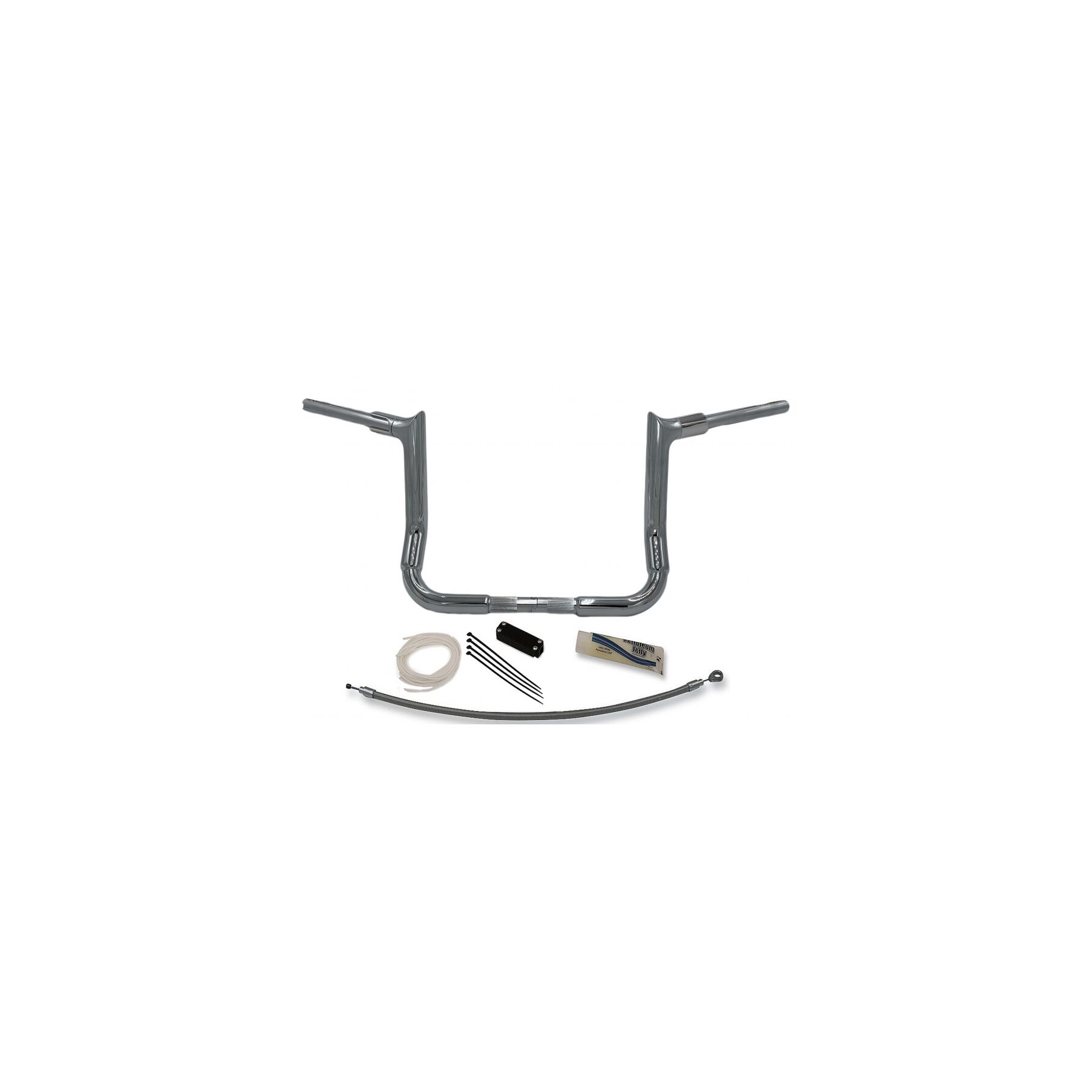 Fat Baggers Inc. Fat Baggers Inc. 1 1/4 Pointed Top EZ Install Handlebar Kit For Harley Touring 2008-2013 - $564.95 at RevZilla