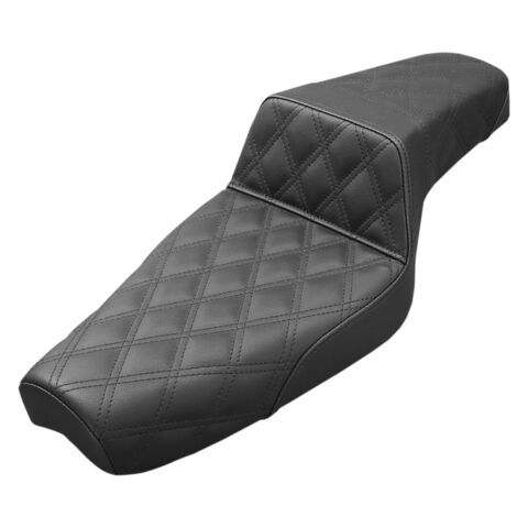 Saddlemen Step-Up LS Lattice Stitch Seat For Harley Sportster 1979-2003