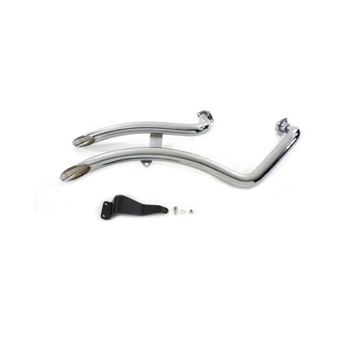 V-Twin Mfg. Drag Pipe Set For Harley Sportster 1986-2003