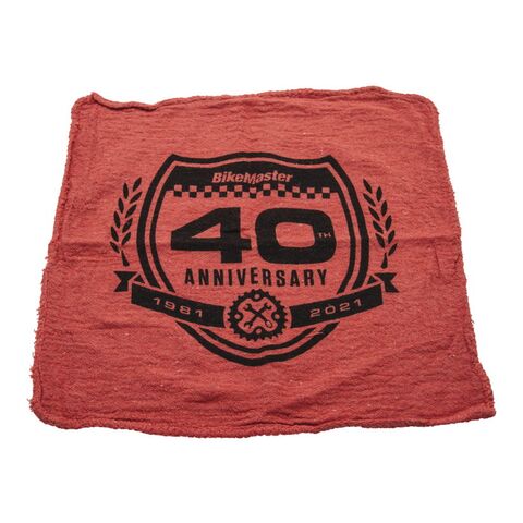 BikeMaster 40th Shop Towel