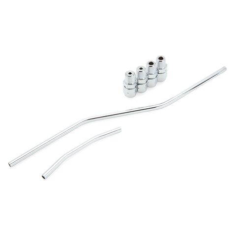 Milwaukee Twins Rocker Box Oil Line Set For Harley Shovelhead 1966-1984