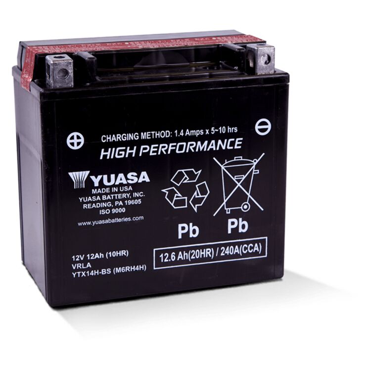 Yuasa YTX14H-BS High Performance AGM Battery