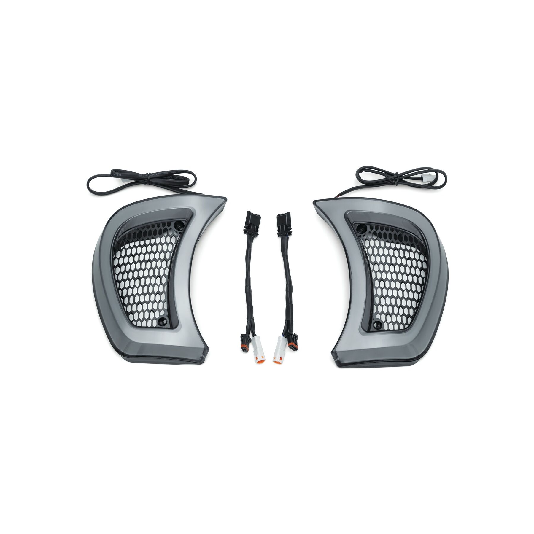 Kuryakyn Kuryakyn Tracer Headlight Vent Accents For Harley Road Glide 2015-2025 - $279.99 at J&P Cycles