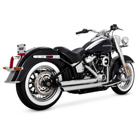 Vance & Hines PCX Big Shots Staggered Exhaust For Harley Softail 2018-2024