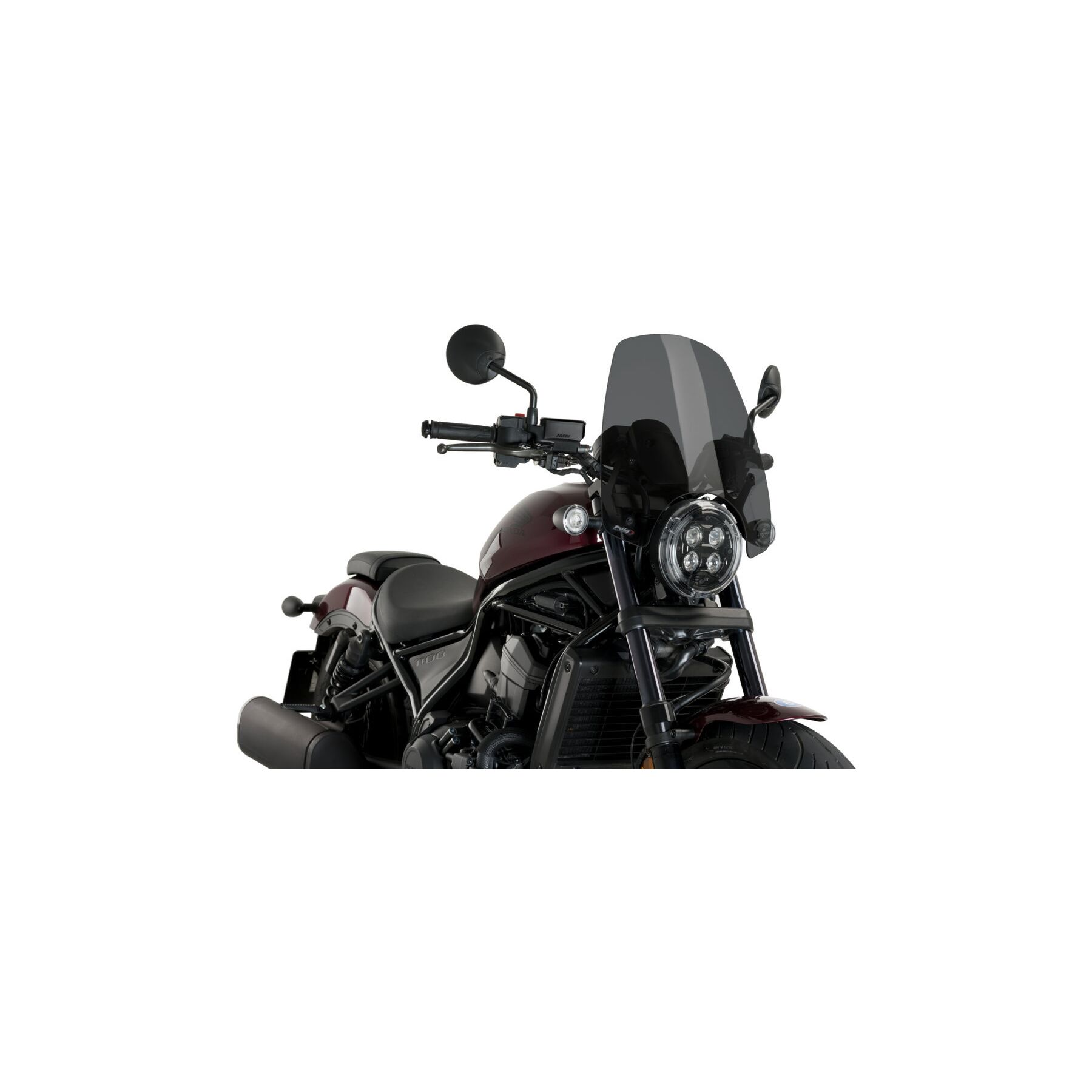 Puig Puig Touring Naked New Generation Windscreen Honda Rebel 1100 2021-2026 - $173.04 at RevZilla