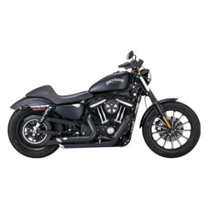 Vance & Hines PCX Shortshots Staggered Exhaust For Harley