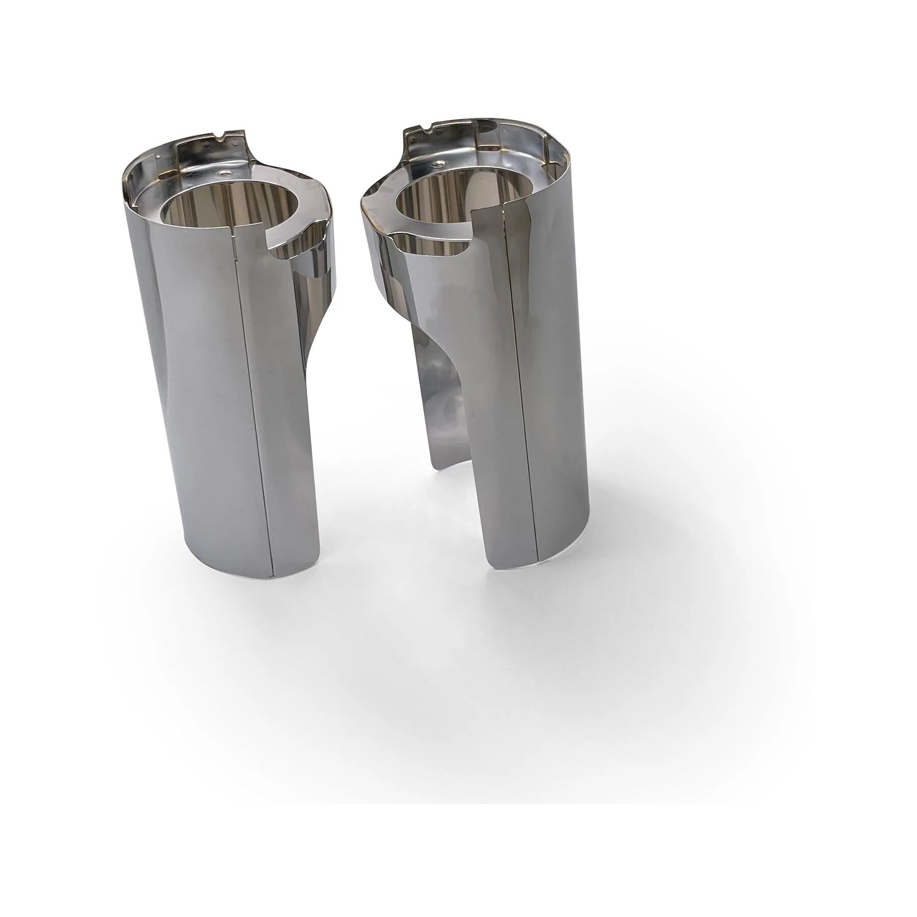 Arlen Ness Arlen Ness Fat Tire Smooth Steel Fork Boot Covers For Harley Touring 2014-2024 - $179.95 at J&P Cycles