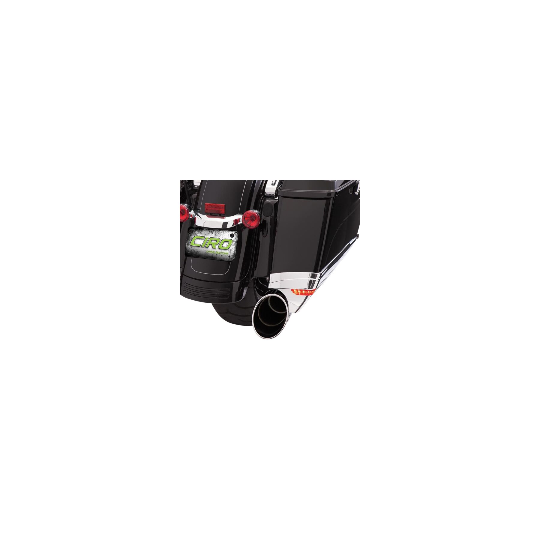 Ciro Ciro Saddlebag Extension for Harley Touring 2014-2021 - $424.99 at J&P Cycles