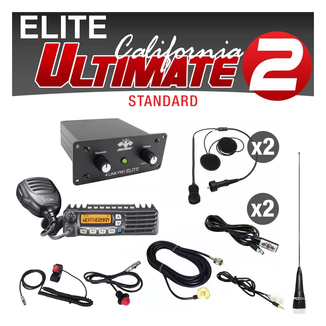 PCI Race Radios Elite California Ultimate 2 | JPCycles.com