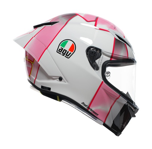 AGV Pista GPRRフルフェイスヘルメット ホワイト/ピンク AGV Pista GPRRフルフェイスヘルメット ホワイト/ピンク PISTA GP AGV