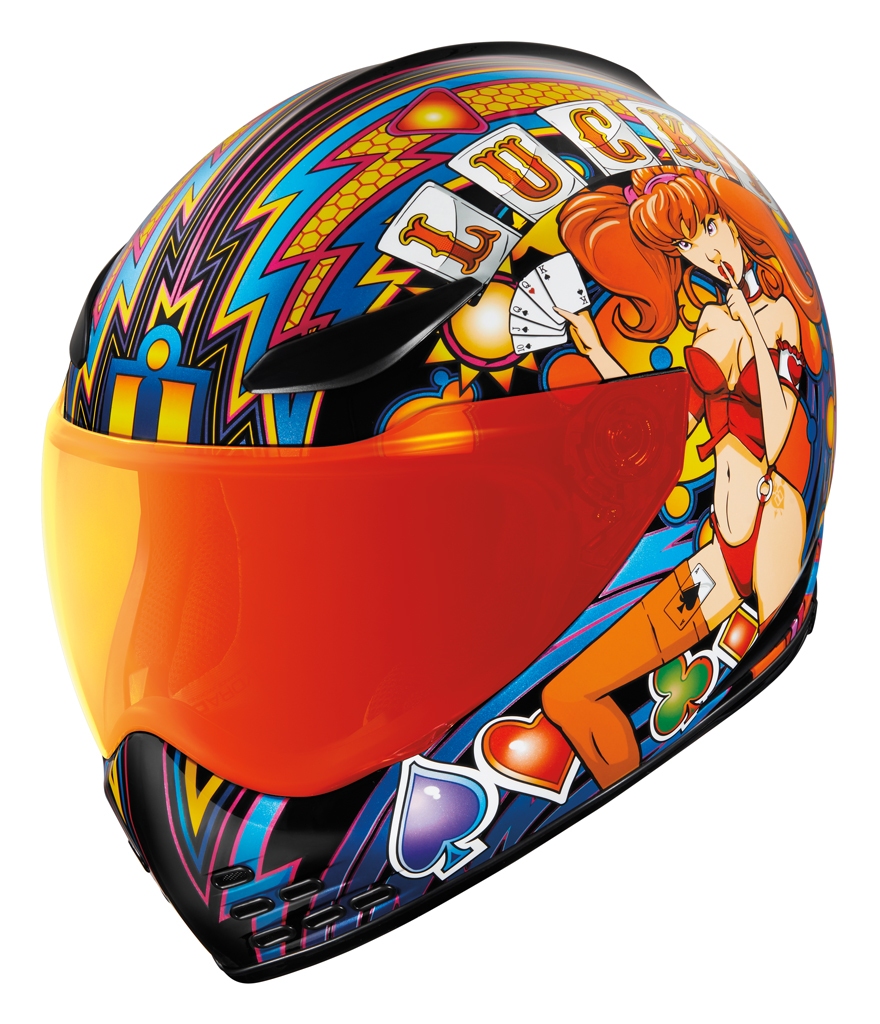 Icon Domain Lucky Lid 4 Helmet | JPCycles.com