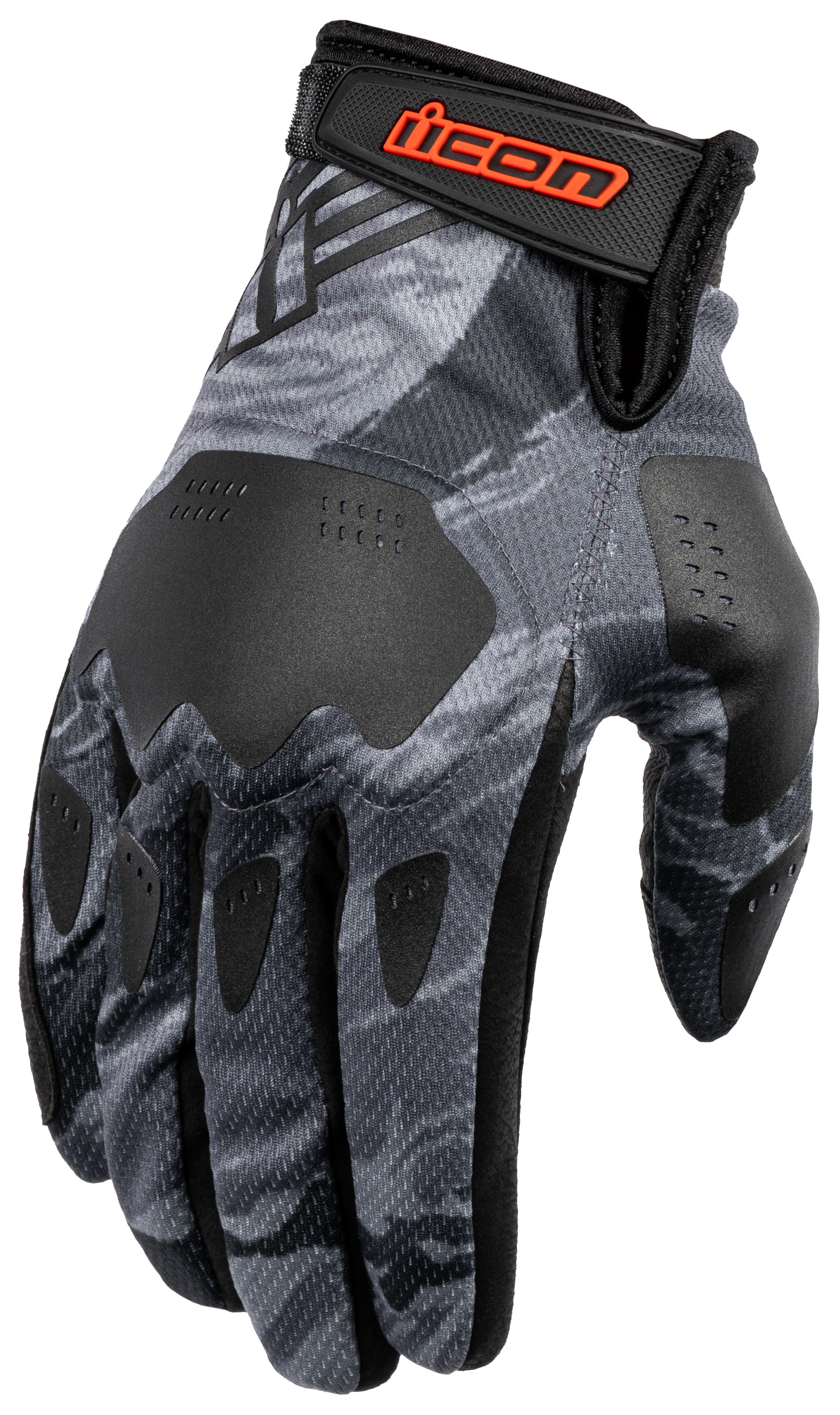 Icon Hooligan Tiger Blood Gloves | JPCycles.com