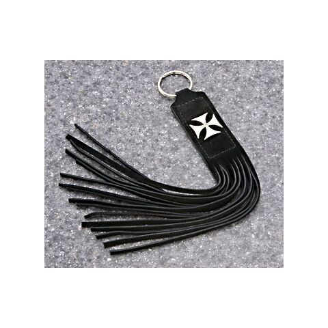 Eagle Leather Maltese Cross Collection Key Whip