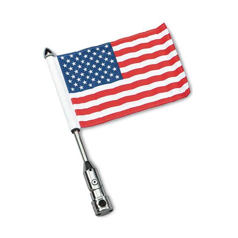 Pro Pad US Flag With Mount Fits 1/2" Round Tour-Pak Rack Bars