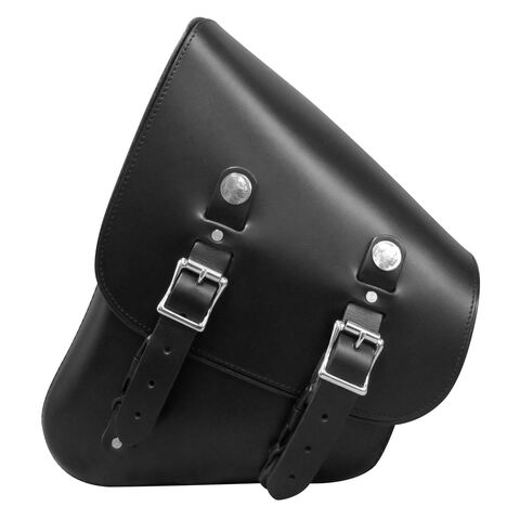 Leatherworks Leather Left Side Solo Bag For Harley V-Rod 2002-2012