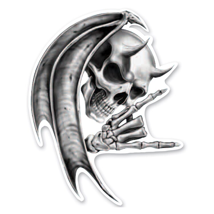 Lethal Threat Devil Skull - 2.75 X -