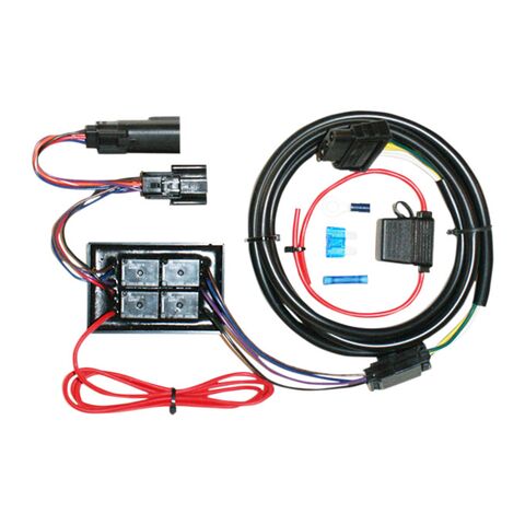 Khrome Werks Plug & Play Trailer Wiring Harness Kit For Harley FLHX / FLTRX 2010-2013