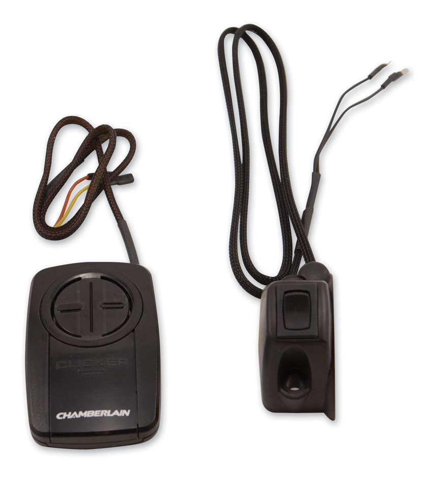 Grip Switch Dual Garage Door Opener Kit For Harley 1982-2022