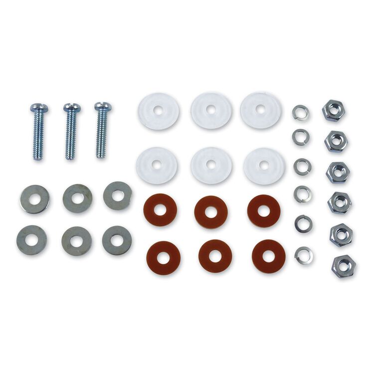 V-Twin Mfg. Dash Base Wiring Insulator And Bolt Kit For Harley 1947-1995