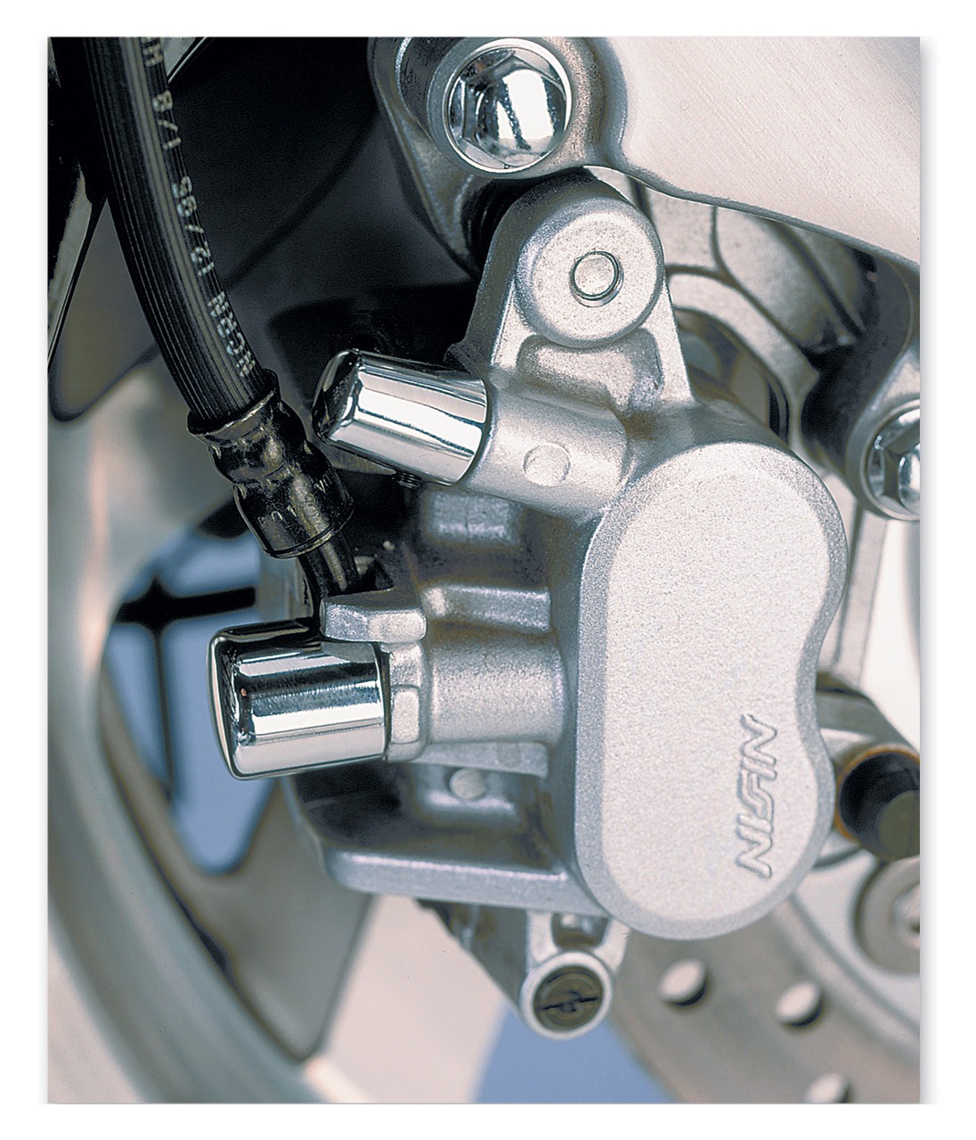 Show Chrome Billet Caliper Banjo Bolt Cover Honda Valkyrie / Shadow