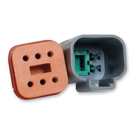 Love Jugs 6 Pin Accessory Plug Adapter For Harley Dyna / Softail 2012-2017