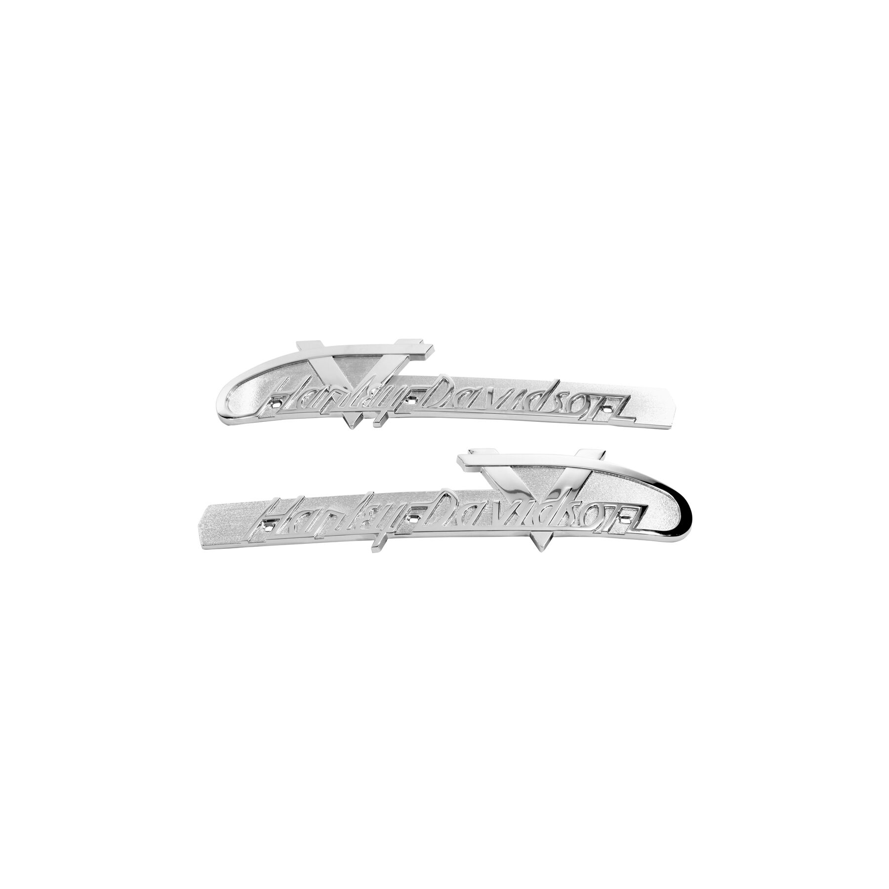 V-Twin Mfg. V-Twin Mfg. Gas Tank Emblem Set For Harley FL 1955-1957 - $117.99 at J&P Cycles