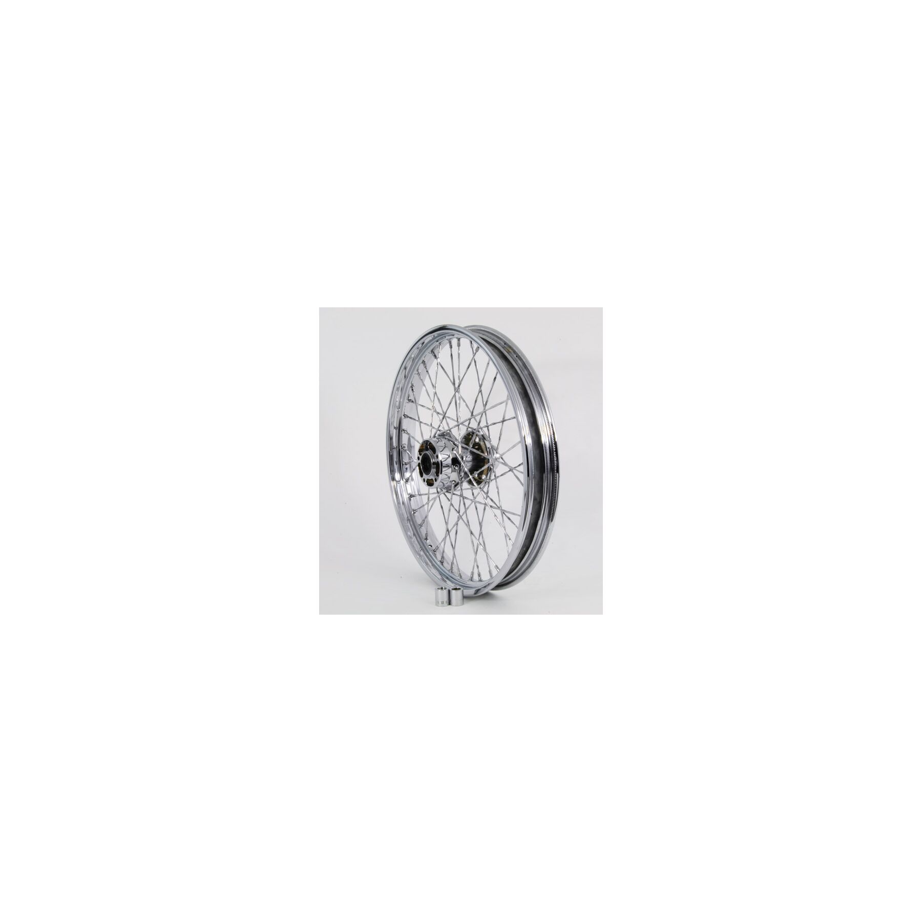 V-Twin Mfg. V-Twin Mfg. Twisted Spoke Front Wheel For Harley FXST / FXDWG 1997-1999 - $556.17 at RevZilla