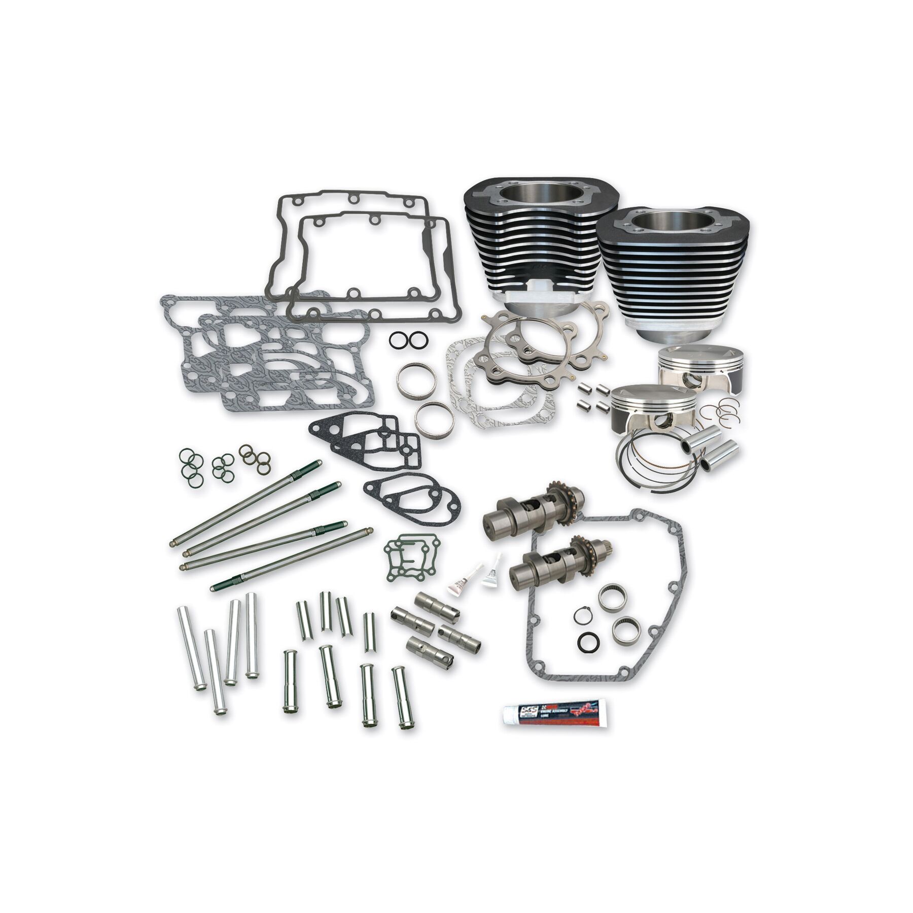 S&S Cycle S&S Cycle 106 Hot Set UP Kit For Harley Twin Cam 2007-2017 - $2143.95 at RevZilla
