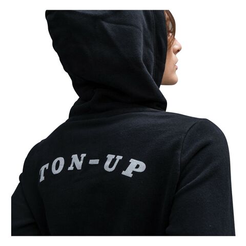 Red Torpedo Women's Ton Up Burning Rubber Hoody