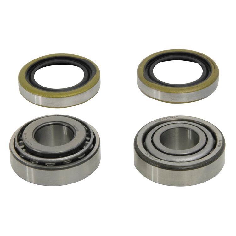V-Twin Mfg. Rear Wheel Bearing Race And Seal Kit For Harley FL FX 1973-1982