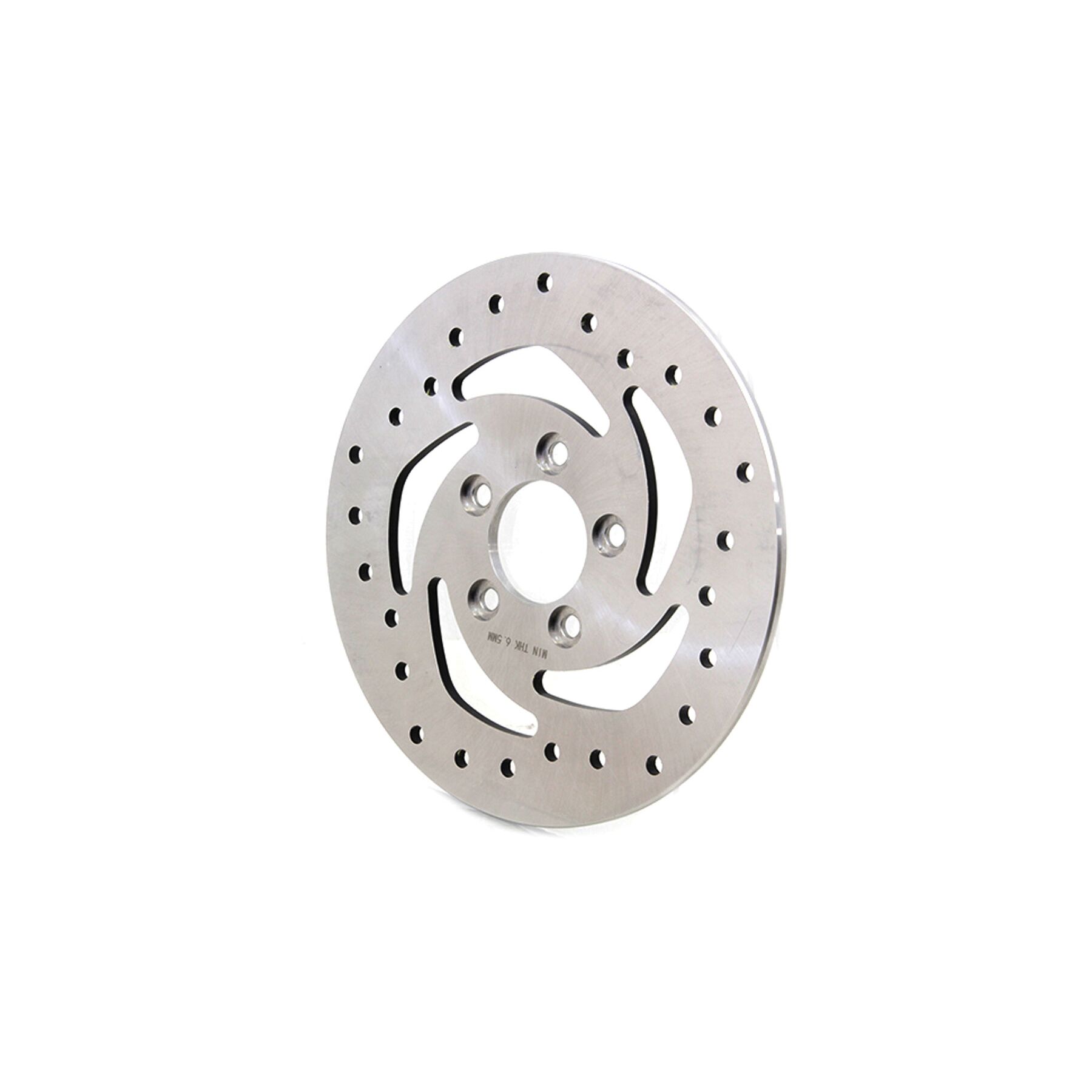 V-Twin Mfg. V-Twin Mfg. 10-1/2 Drilled Rear Brake Disc For Harley Sportster 2008-2022 - $213.95 at J&P Cycles