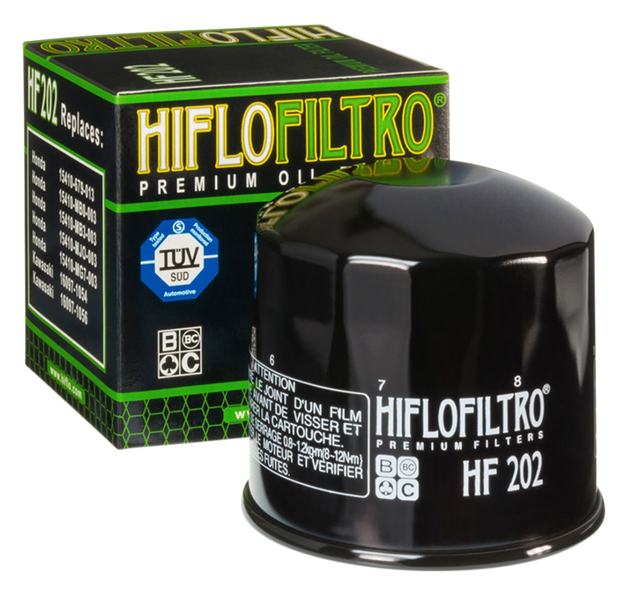 HiFloFiltro Premium Oil Filter HF202 | JPCycles.com