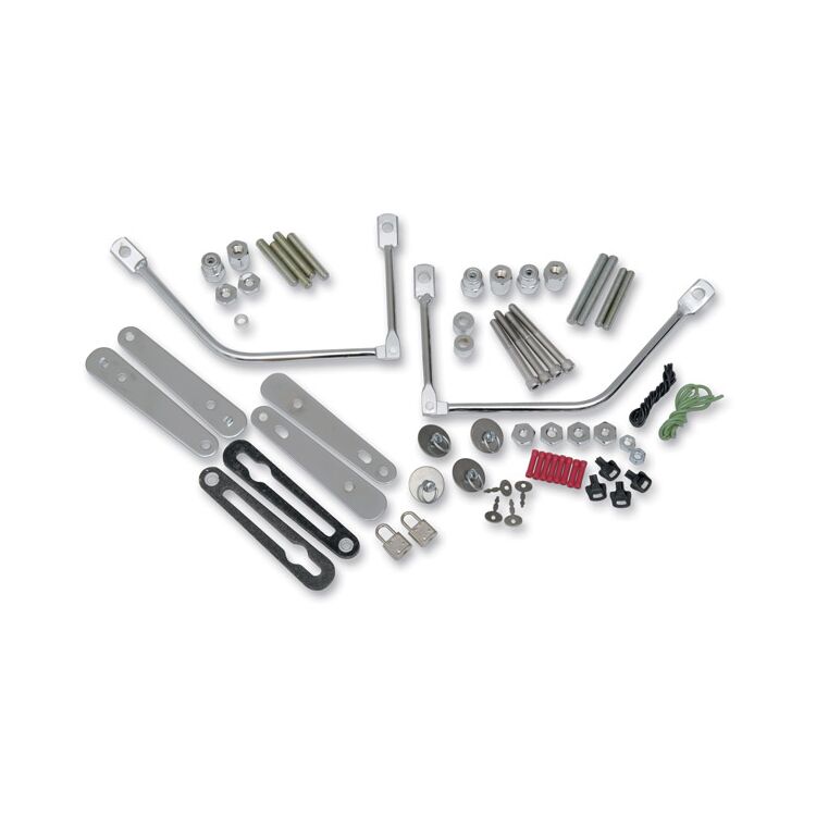 Saddlemen S4 Quick-Disconnect Saddlebag Mounting Kit For Harley Dyna 1996-2017