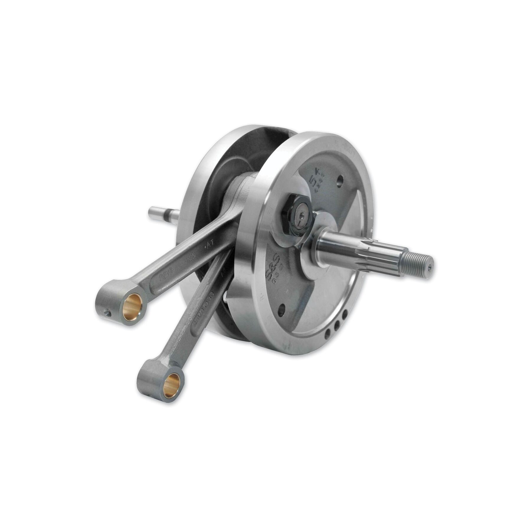 S&S Cycle S&S Cycle Flywheel Assembly For Harley Carbureted EVO 1984-2000 - $1595.95 at J&P Cycles