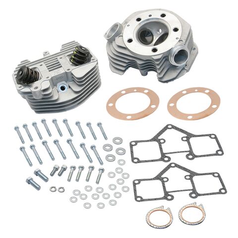 S&S Cycle High Output Super Stock Cylinder Head Kit For Harley 74" Shovelhead 1966-1978