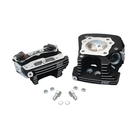 S&S Cycle 89cc Super Stock Cylinder Head Kit For Harley Twin Cam 1999-2005