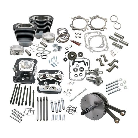 S&S Cycle 124" Hot Set-Up Kit For Harley Softail 2001-2006