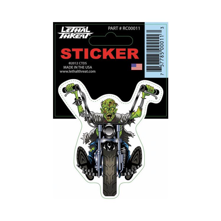 Lethal Threat Zombie Chopper Decal