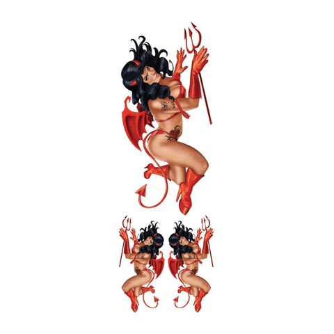 Lethal Threat Devil Babe 2 Decal
