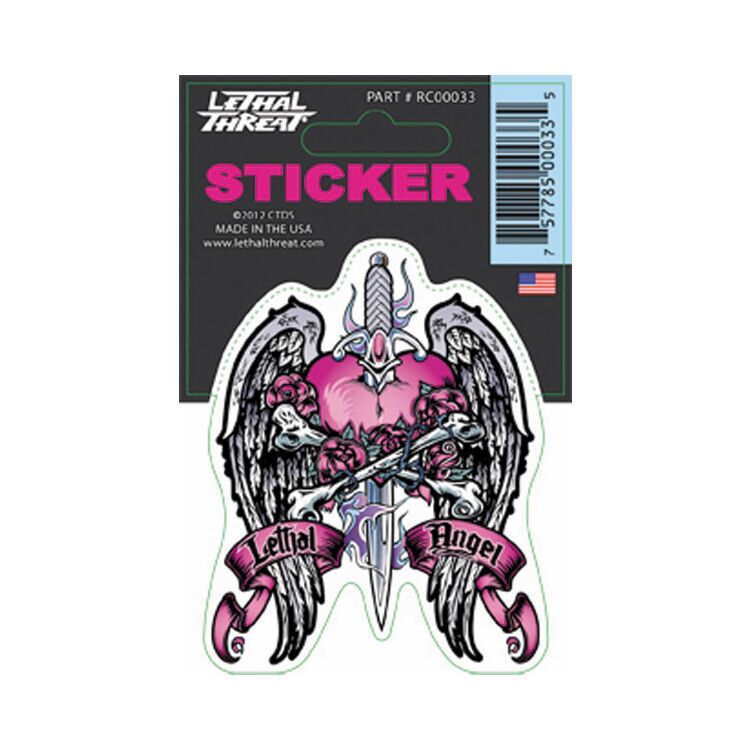 Lethal Threat Lethal Angel Dagger Decal