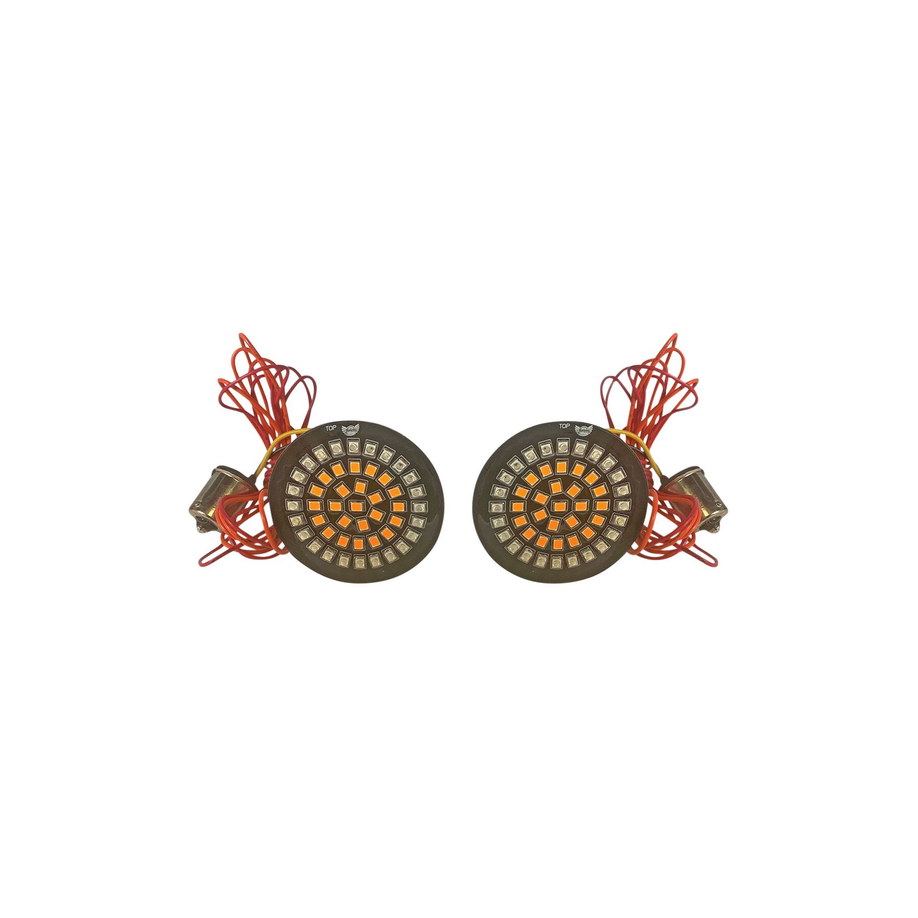 Custom Dynamics Custom Dynamics Genesis 4 Solid Bullet LED Turn Signal Inserts - $109.95 at J&P Cycles