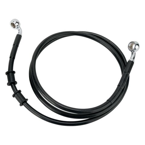 Drag Specialties Extended Front Brake Line Kit For Harley FXDB 2008-2017