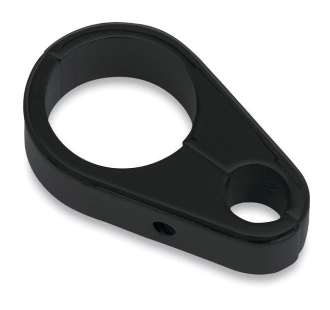 Milwaukee Twins Single Hole Brake Hose / Clutch Cable Clamp