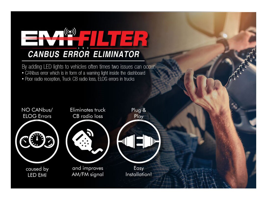 Cyron ABFT100-H13 Digital EMI Noise Filter For LED Headlights – CAN-Bus Anti-Flicker - View #3