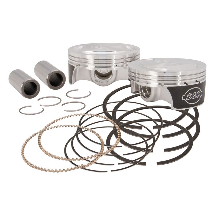 S&S Cycle 103" Replacement Piston Kit 3.875" Bore For Harley Twin Cam 2007-2017