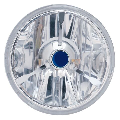 Adjure 4 1/2" Wave Cut Trillient Spot Lamp For Harley Softail / Touring 1965-2011