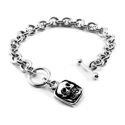 AMiGAZ Toggle Teardrop With Skull Bracelet