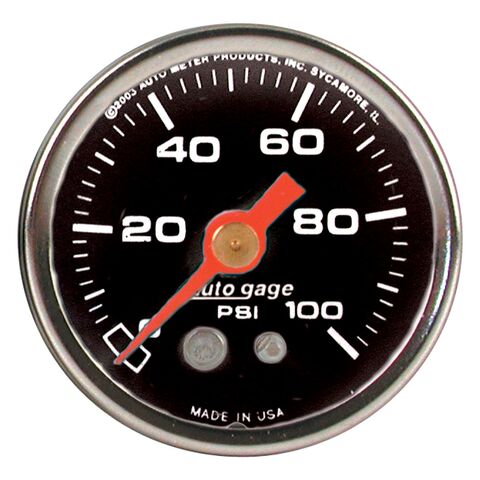 AutoMeter Oil Pressure Gauge