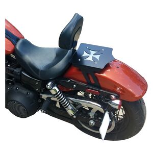 Detachable Backrest Sissy Bar With Luggage Rack For Harley Dyna Street Bob FXDB Super Glide FXDC