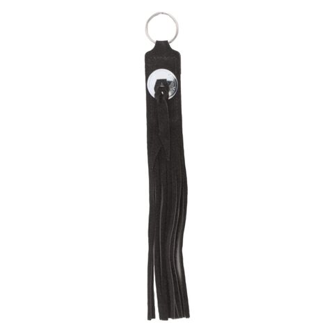 Eagle Leather Knotted Concho Fringed Key Whip